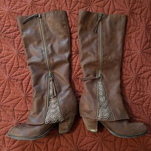 Tall Brown Boots
